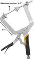 Xiao & Dao Pro Pocket Hole Clamp, 14 Inch Right Angle Clamp Tools for Woodworking and Joinery