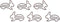 Bunny Rabbit Shaped Paper Clips, 100 Count, Great for Collectors or Office Gifts, Comes in Round Tin with Lid