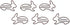 Bunny Rabbit Shaped Paper Clips, 100 Count, Great for Collectors or Office Gifts, Comes in Round Tin with Lid