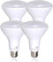 Bioluz LED 4 Pack 90 CRI BR30 LED Dimmable Bulb, 7.5W = 65 Watt Replacement, 650 Lumen, 4000K, 4 Pack