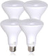 Bioluz LED 4 Pack 90 CRI BR30 LED Dimmable Bulb, 7.5W = 65 Watt Replacement, 650 Lumen, 4000K, 4 Pack