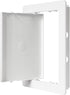6" x 8" White Plastic Access Panel for Plumbing, Electricity, Heating, Alarm - Drywall Bathroom Services Cover