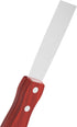 1 Inch Stainless Steel Putty Knife, Wooden Handle Scraper Tool for Drywall, Decals, and Painting