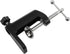 1PCS Black Aluminum Alloy Desk C-Clamp, Desk Light Mounting Cantilever Bracket with Adjustable Screws