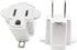 YOELVN 3 Prong to 2 Prong Adapter, 3-2 Prong Grounding Outlet Converter, Portable Fireproof Wall Outlet Plug Adapter, 2