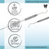HIGH TECH INSTRUMENTS #5 (5) Dental Tartar Scraper Tool Double Ended Explorer Probe Plaque Remover Stainless Steel