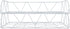 PAG 2 Packs Desktop File Organizer - Metal Stackable Horizontal Letter Tray Paper Holder Rack, White
