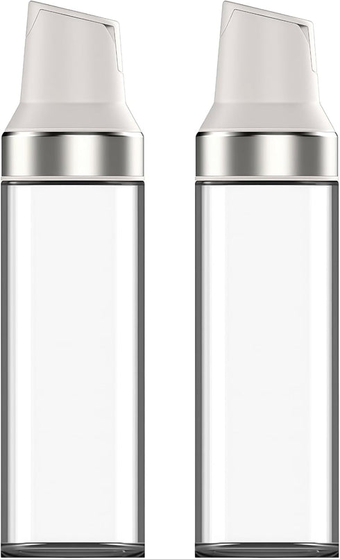 Kronabelle 2 Pcs Dripless Honey Dispenser, 17 Oz Maple Syrup Bottles with Self-Closing