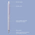 Kaco ROCKET Gel Pens Set, 3 Pieces, 0.7mm Medium Point, 2 Black Ink and 1 Coral Ink, Quick Drying Aesthetic Cute Pens