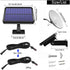 Bulb IP65 ABZXT Solar Pendant Lights Upgraded Lights Waterproof Dusk to Dawn Auto Lamp with Remote Controller