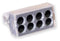 WAGO 773-168 8 Conductor Wall Nuts, Box of 50