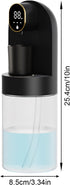Arecobticy 4 Automatic Digital Mouthwash Dispenser with Modes & Cups Wall Mounted Mouth for Home Bathroom Mouth Wash