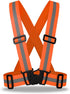 zojo Reflective Vest - Lightweight, Adjustable & Elastic for High Visibility Running, Jogging, Walking, Cycling (Neon