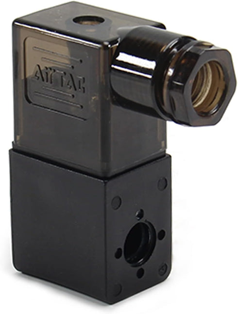 Fielect DC 24V Pneumatic Solenoid Valve Coil Electric Air Valve Replacement Parts, Plug Connector