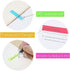 KICNIC Page Markers Sticky Index Tabs, 750 Pcs, Arrow Flag Tabs Self Adhesive for Page Marking and Highlighting