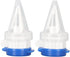 2 Pack Focket Box Drinks Pourer, Ergonomic Design Milk Carton Spout Pourer with Lid, Beverage Dispenser for Freshness