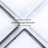 JINJIANNING 2 Pack 90 150x95mm/6x3.8in Heavy Duty Triangle Shelf Brackets, L Corner Brace Degree Floating Shelves