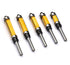 Ozmatip 5Pcs Set 1/4 Inch 1/2 Inch 33/64", 3/4", 1", 1-1/4", 1-1/2" Inch Top and Bottom Bearing Flush Trim Router Bits