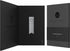 Metal Bookmark - Stylish Teacher Gift, Unique Light & Durable Reward Bookmark with SuperGrip U-Shape Design (Black)