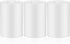 Teenyyou 3 Pcs White Frosted Glass Shade Replacements for Pendant Light Fixtures