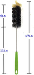 Bottle Brush with Bendable Long Handle, Cleaner for Baby Bottles, Water Bottles, and Home Kitchen Sink