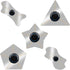 MMOBIEL 5 Pcs/set Ultra-Thin 0.1mm Professional Stainless Steel Curved Spudger Pry Blade Repair Tool