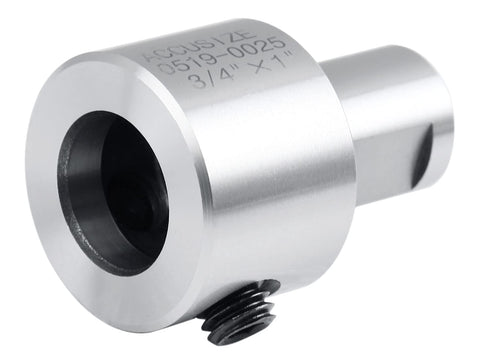 Accusize Industrial Tools 3/4 in. Annular Cutter Extension - 1" Long Weldon Adapter for 3/4'' / 19.05 mm Annular Cutter