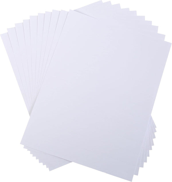 MasterVision Pack of 10 Magnetic Data Card Replacement Paper Inserts, 8.5" x 1" for Labeling Shelving
