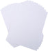 MasterVision Pack of 10 Magnetic Data Card Replacement Paper Inserts, 8.5" x 1" for Labeling Shelving