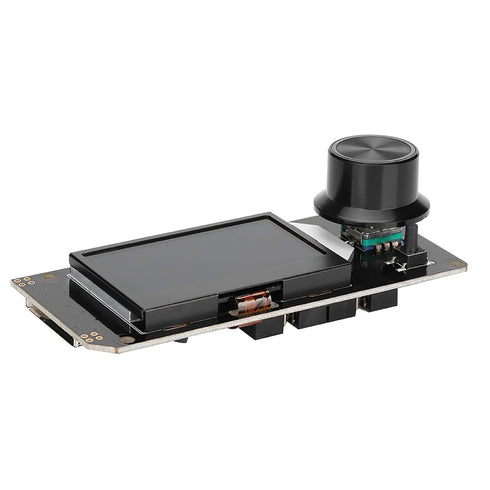 lvifloae Mini12864 3D 3 MKS LCD Display for Printers RGB Screen with Front SD Slot and Encoder, Compact DIY Control