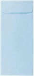 JAM PAPER #10 Policy Business Premium Envelopes, 4 1/8 x 9 1/2, Pastel Baby Blue, 50/Pack