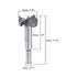 uxcell Forstner Drill Bits 30mm, Tungsten Carbide Wood Hole Saw Auger Opener for Woodworking with 8mm Round Shank