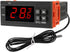 Digital LCD Temperature Controller 10A DC 24V Thermostat STC-1000 with 1m NTC Sensor, Heater Cooler Regulator