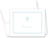 MyExpression.com 50 Cnt Blue Cross Baby Thank You Cards - Boy