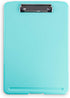 Super Z Outlet Slim Plastic Nursing RN Style Clipboard, Open Foldable Storage, Classroom Size (9.5" x 13.5")
