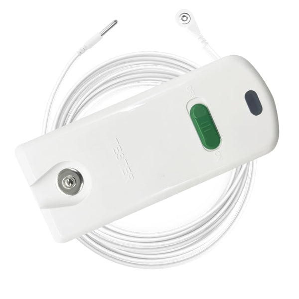Grounding Continuity Tester Kit: Test Continuity and Effectiveness of Grounding Sheets with 15ft Grounding Cord