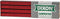 Dixon 19972 Oriole Woodcase Flat Carpenter's Pencil, Medium Red, Dozen