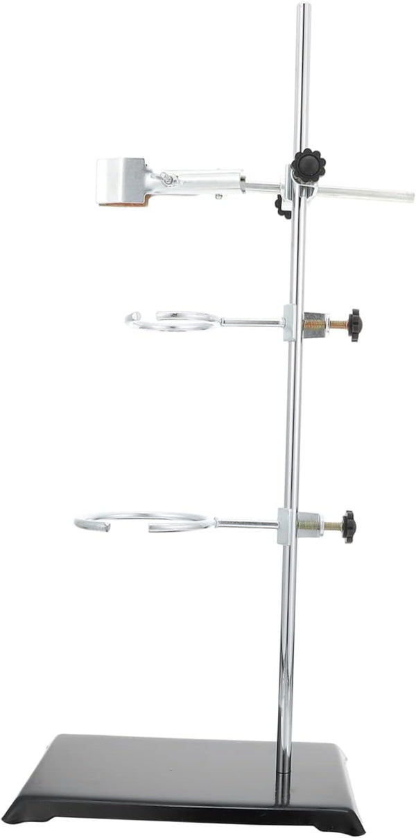 Holibanna Science Lab Equipment Chemistry Lab Equipment Kit Rack Iron Stand for