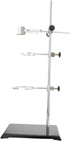 Holibanna Science Lab Equipment Chemistry Lab Equipment Kit Rack Iron Stand for