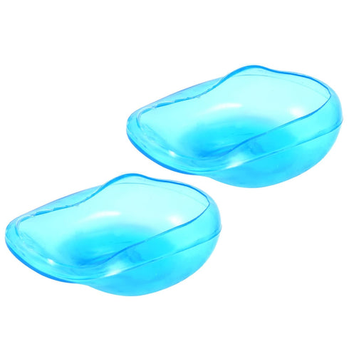 RiToEasysports 2PCs, Ear Protection Guards, Rinse Easily, Salon Ear Protectors, Blue for Hairdressers Salon