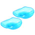 RiToEasysports 2PCs, Ear Protection Guards, Rinse Easily, Salon Ear Protectors, Blue for Hairdressers Salon