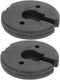 2pcs Stable Lamp Base Weight Metal Floor Lamp Base Versatile Support Weight