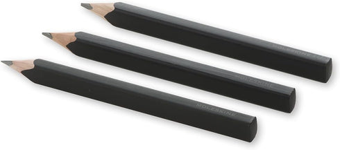 Moleskine Classic Wood Pencils, 2B and HB Lead, Black