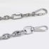 1-Pack M6 Swivel Eye Snap Hook 304 Stainless Steel Multi-Use Spring Snap Hook for Boat Marine Pet Chains