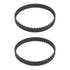 SING F LTD 2pcs 100XL 037 Timing Belt, 50 Teeth 10mm Width Rubber Geared Cogged Belt for Industrial Use