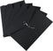 YOKIVE 10 Pack String Envelope File Folder, String Tie Closure Paper Pocket Folders for Office, Black, A5