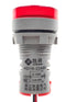 3pcs Digital Display AC Current Indicator, 22mm Round Head LED Current Tester 0~100A Ammeter Monitor
