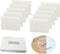 Transparent Sticky Notes, 500 Sheets, 1.5 x 2 in, Clear Self-Stick Note Pads, 10 Packs