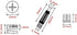 30 Packs Furniture Board Cam Fitting with Dowel and Pre-Inserted Nut, Cam Lock Nuts for Cabinet Drawer Dresser and Wardrobe Furniture Panel Connecting, CLN-01P by Rowland Harbor
