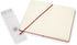 Moleskine Art Sketchbook, Hard Cover, Large (5" x 8.25") Plain/Blank, 104 Pages, Scarlet Red